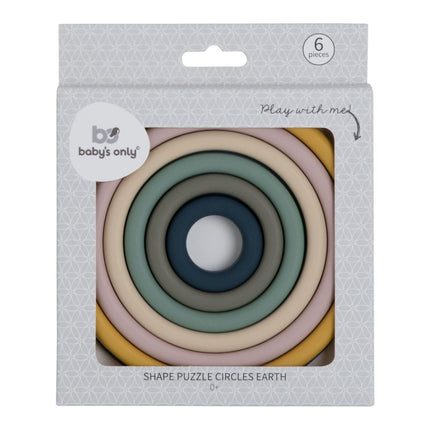 Baby's Only Puzzel Circkels Earth - Baby's Only - Babywinkel - 8720512364828