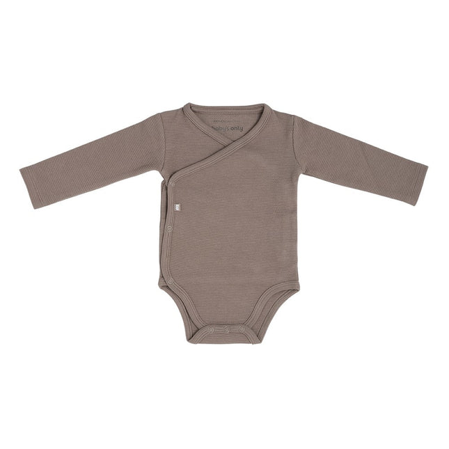 Baby's Only Romper Lange Mouw Pure Mokka - Baby's Only - Babywinkel - 8720512362794