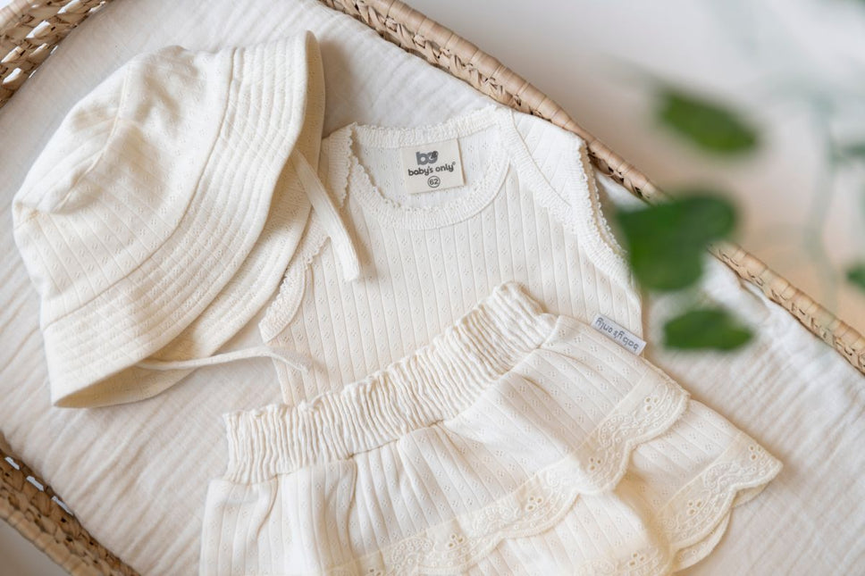 Baby's Only Rompertje Dream Peach Mouwloos - Baby's Only - Babywinkel - 8721052100037
