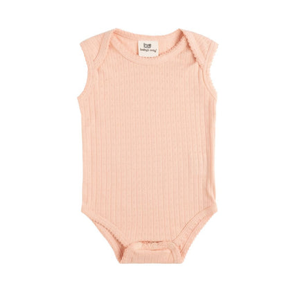Baby's Only Rompertje Dream Peach Mouwloos - Baby's Only - Babywinkel - 8721052100037