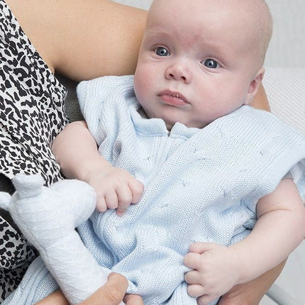 Baby's Only Slaapzak Baby Cable Grijs 70cm - Baby's Only - Babywinkel - 8719075024546