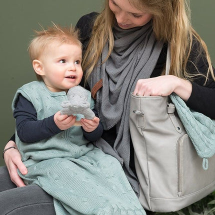 Baby's Only Slaapzak Baby Cable Grijs 70cm - Baby's Only - Babywinkel - 8719075024546
