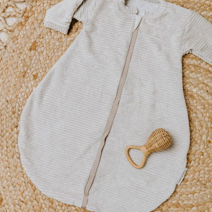 Baby's Only Slaapzak Baby Lange Mouw Sense Kiezelgrijs 60cm - Baby's Only - Babywinkel - 8720791354107