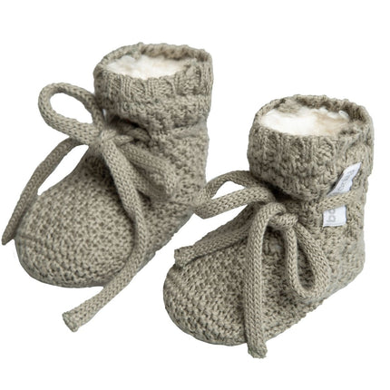 Baby's Only Slofjes Teddy Willow Urban Green - Baby's Only - Babywinkel - 8720791357672