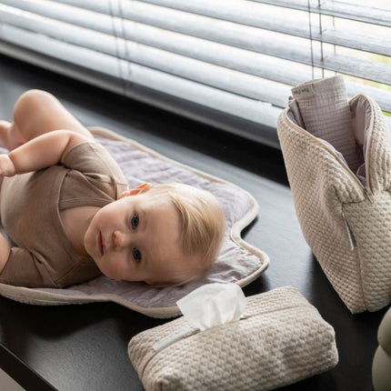 Baby's Only Verschoningsmat Sky Warm Linen - Baby's Only - Babywinkel - 8720512365733
