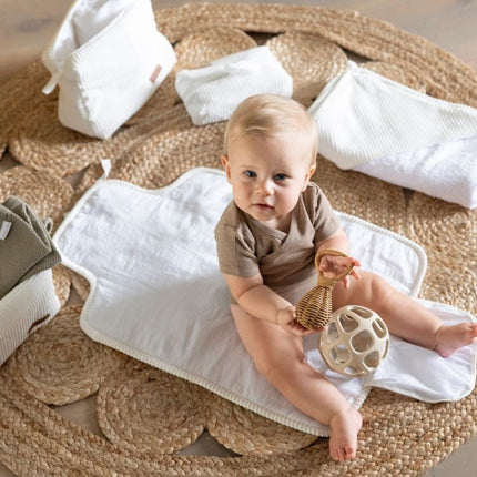 Baby's Only Verschoningsmat Sky Warm Linen - Baby's Only - Babywinkel - 8720512365733