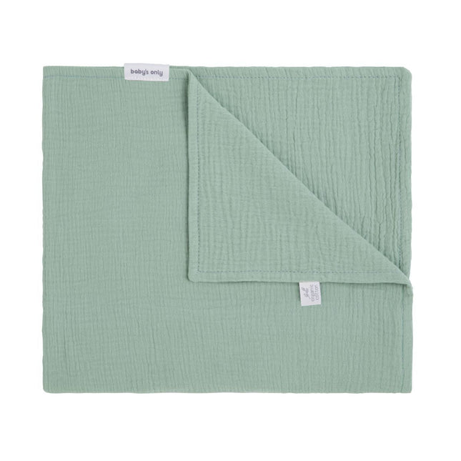 Baby's Only Wiegdeken Fresh Stone Green 70x95cm koop je bij Babywinkel
