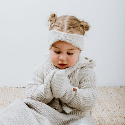 Baby's Only Wiegdeken Sky - Chunky Urban Taupe - Baby's Only - Babywinkel - 8720512366679