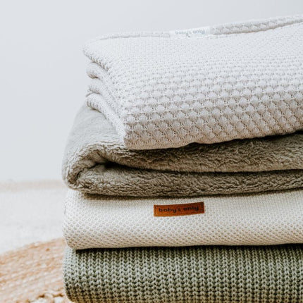 Baby's Only Wiegdeken Sky - Chunky Urban Taupe - Baby's Only - Babywinkel - 8720512366679