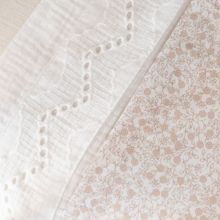 Baby's Only Wieglaken Calm Wit met Broderie - Baby's Only - Babywinkel - 8720791358921