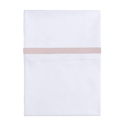 Baby's Only Wieglaken Geweven Bies Oud Roze/Wit - Baby's Only - Babywinkel - 8720088337387