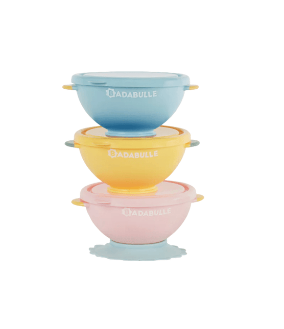 Badabulle Baby Kom Anti - Slip 330ml 3St koop je bij Babywinkel
