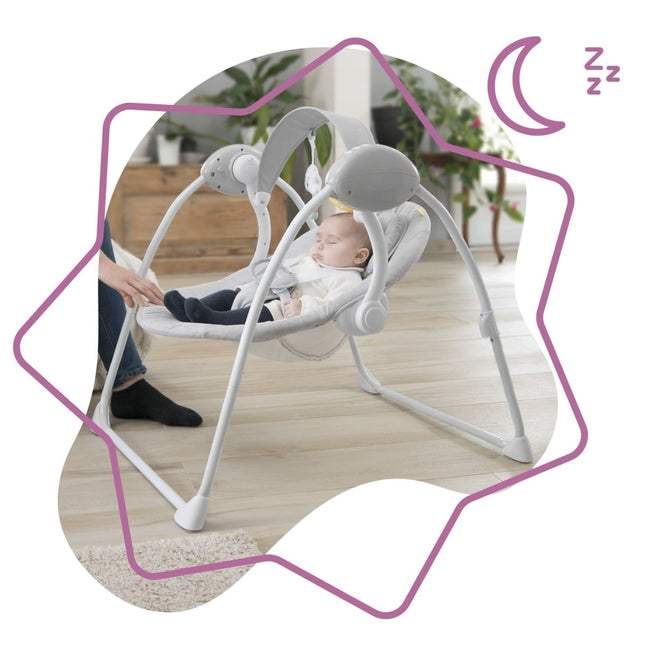 Badabulle Schommel Comfort Candy Zonder Adapter koop je bij Babywinkel