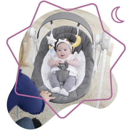 Badabulle Schommel Moonlight Comfort Zonder Adapter - Badabulle - Babywinkel - 3661276160569