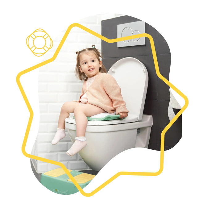Badabulle Wc Verkleiner met Handvatjes koop je bij Babywinkel