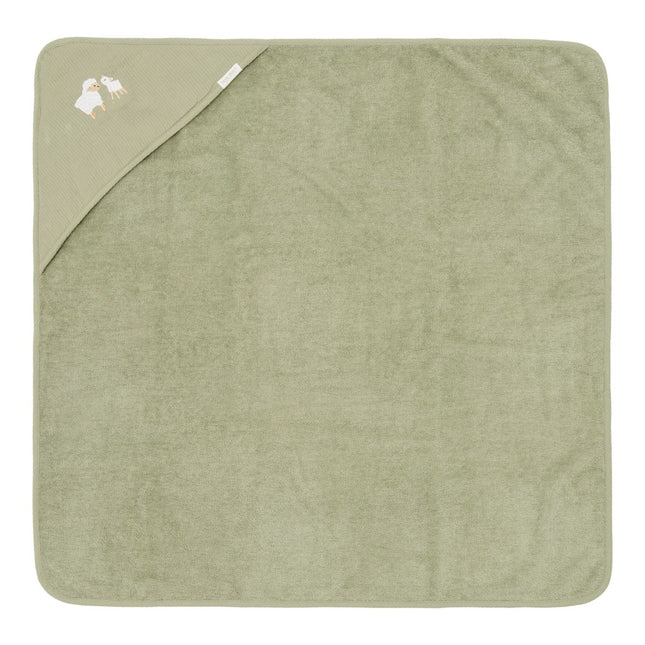 Little Dutch Badcape Baby Little Farm 75Cm koop je bij Babywinkel