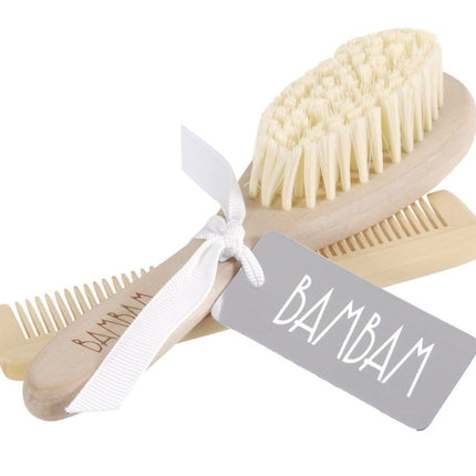 BamBam Borstel en Kam Hout - BamBam - Babywinkel - 8711811069446
