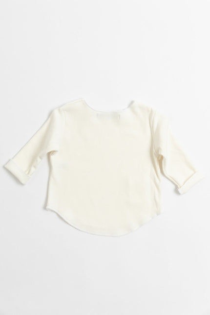 Bamboom Baby Shirt Lange Mouw Creme - Bamboom - Babywinkel - 8053306052275