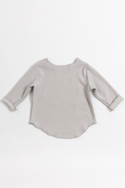 Bamboom Baby Shirt Lange Mouw Grijs/Ivoor - Bamboom - Babywinkel - 8053306052312