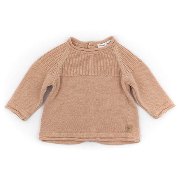 Bamboom Baby Trui Knitted Rib Roze - Bamboom - Babywinkel - 8056201839552