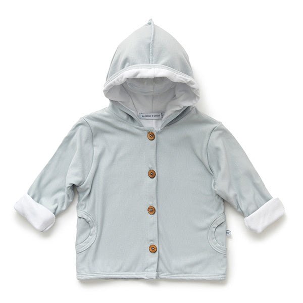 Bamboom Baby Vestje Met Capuchon Licht Blauw - Bamboom - Babywinkel - 8053306052114