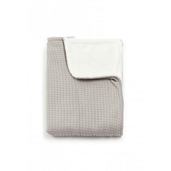 Bamboom Ledikantdeken Dubbel T.O.G 2.2 Warm Grijs 100x150cm - Bamboom - Babywinkel - 8053306050707
