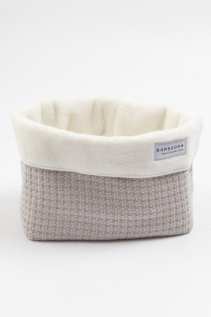 Bamboom Mandje Soft Stone Parelgrijs - Bamboom - Babywinkel - 8053306053005