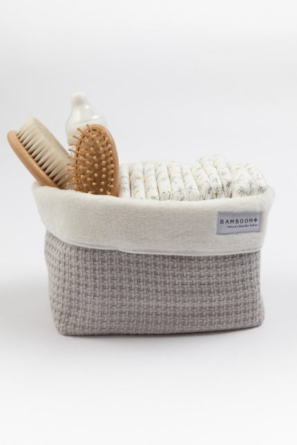 Bamboom Mandje Soft Stone Parelgrijs - Bamboom - Babywinkel - 8053306053005