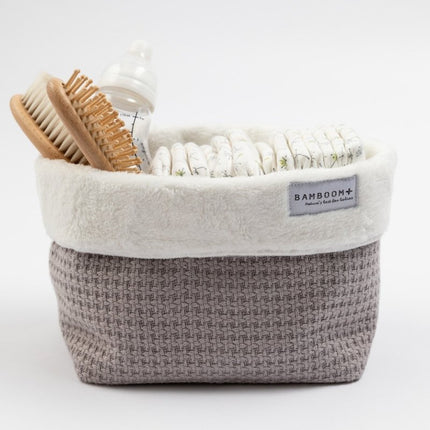 Bamboom Mandje Soft Stone Warm Grijs - Bamboom - Babywinkel - 8053306052992