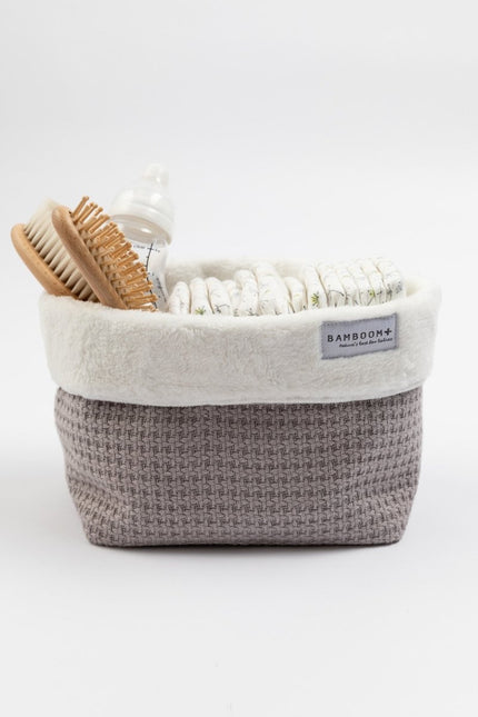 Bamboom Mandje Soft Stone Warm Grijs - Bamboom - Babywinkel - 8053306052992