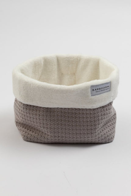 Bamboom Mandje Soft Stone Warm Grijs - Bamboom - Babywinkel - 8053306052992