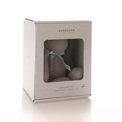 Bamboom Muziekhanger Baby Beer Warm Grijs - Bamboom - Babywinkel - 8053306051339
