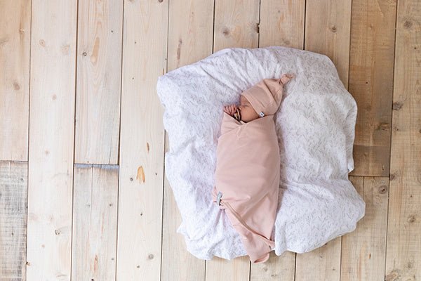 Bamboom Wikkeldeken Baby Swaddle Clinica Jersey Poederroze 75x100cm - Bamboom - Babywinkel - 8053306052848