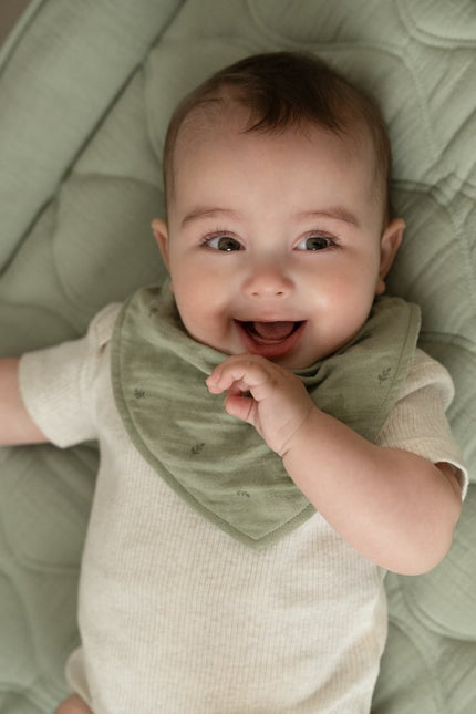 Little Dutch Slabbetje Bandana Pure Sage 2St koop je bij Babywinkel