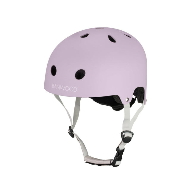 Banwood Eco Kinderhelm Lavender koop je bij Babywinkel