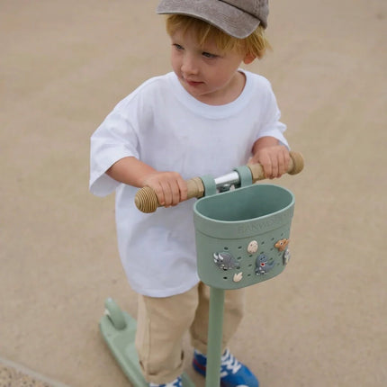 Banwood Kinderstep- en Fietsmandje Pin & Ride Clay koop je bij Babywinkel