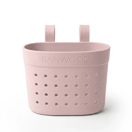Banwood Kinderstep- en Fietsmandje Pin & Ride Faded Pink koop je bij Babywinkel