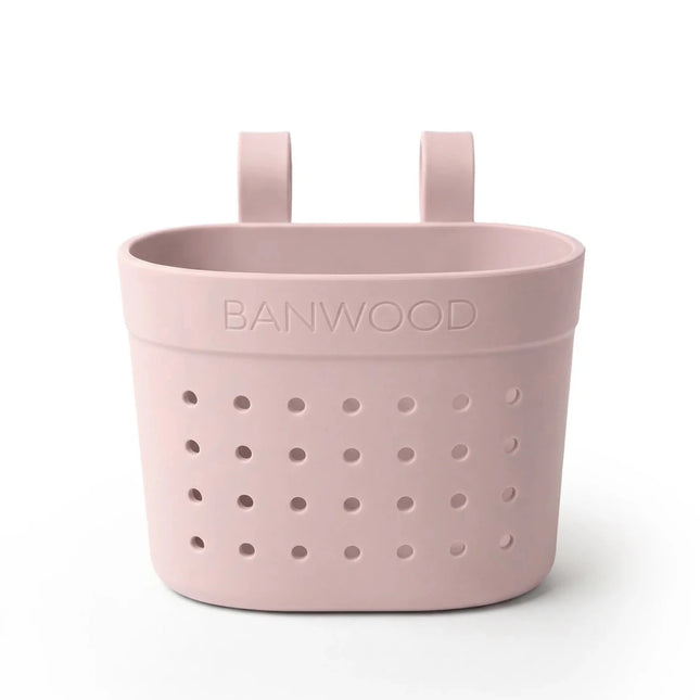 Banwood Kinderstep- en Fietsmandje Pin & Ride Faded Pink koop je bij Babywinkel