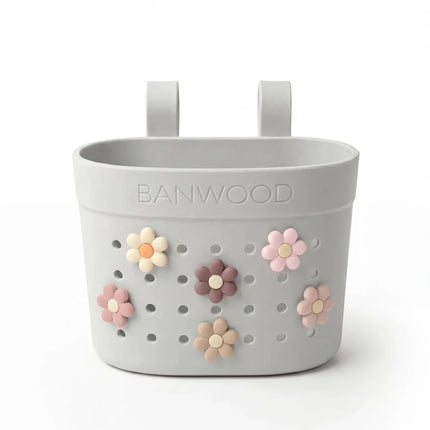 Banwood Kinderstep- en Fietsmandje Pin & Ride Ivory koop je bij Babywinkel