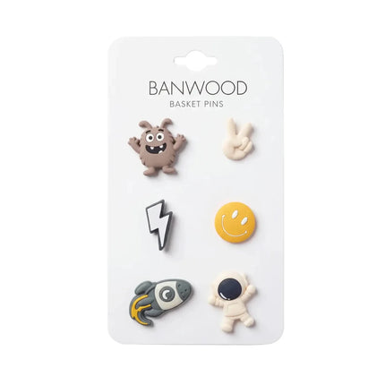 Banwood Pins Voor Kinderstep- en Fietsmandje Space koop je bij Babywinkel