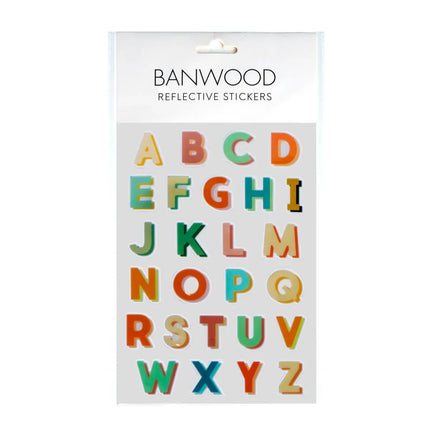 Banwood Reflecterende Stickers Alphabet koop je bij Babywinkel