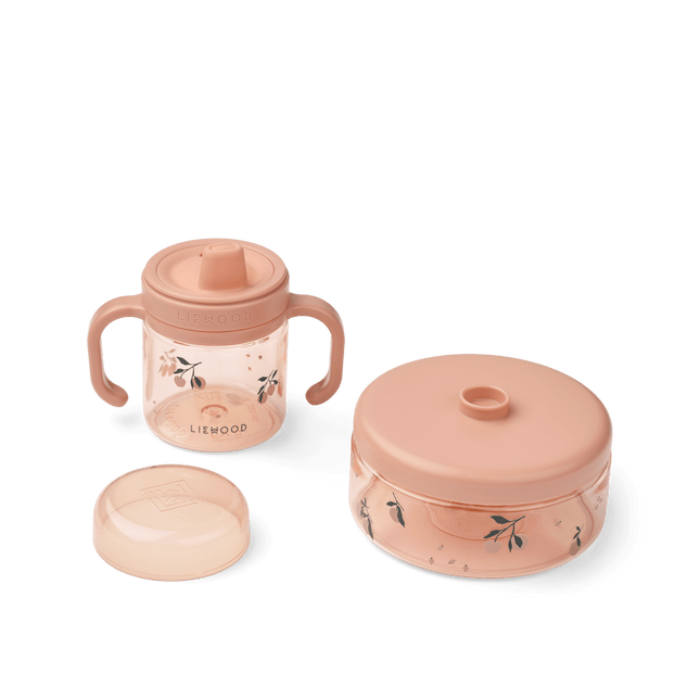 Beatrix Kinderservies Set Sea Shell Peach koop je bij Babywinkel
