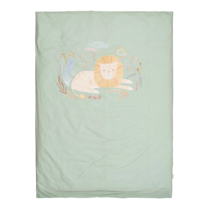 Little Dutch Housse de couette pour lit bébé Safari Leo