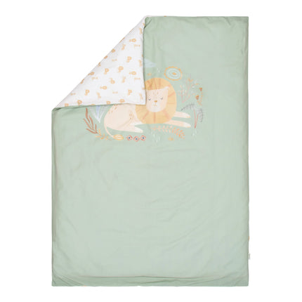 Little Dutch Housse de couette pour lit bébé Safari Leo