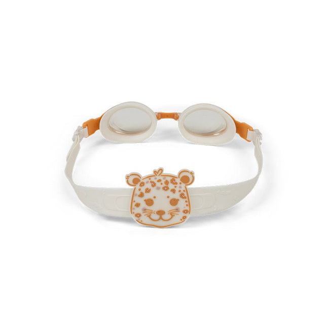 Beige leopard zwembrillen koop je bij Babywinkel