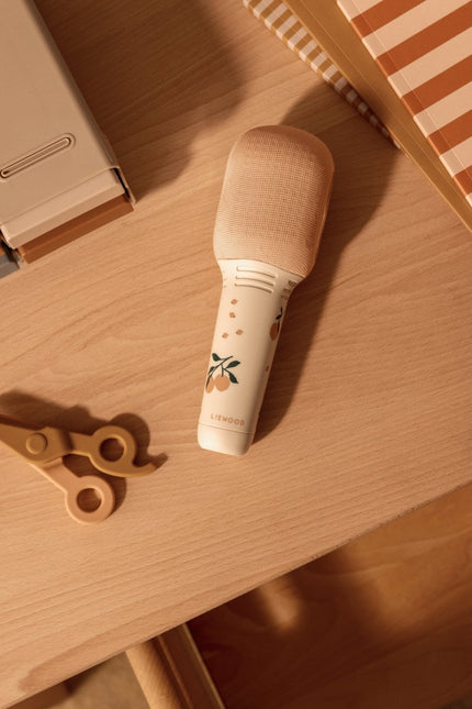 Beinta Karaoke Microphone Peach / Sea shell - Babywinkel - 5715493492700