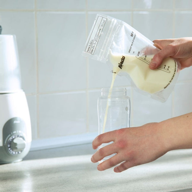 BF100 - Mother milk storage bags 220 ml, 100 pieces - Babywinkel - 8712412593033