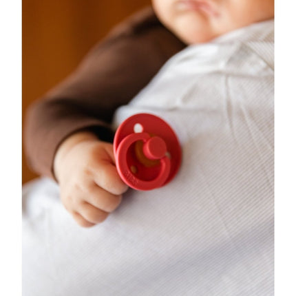 BIBS Speen Maat 1 Anatomical Coral - BIBS - Babywinkel - 5713795255320