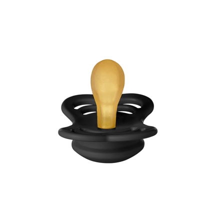 BIBS Speen Maat 1 Black Supreme Latex koop je bij Babywinkel