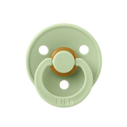 BIBS Speen Maat 2 Latex Baby Blue/Pistachio - BIBS - Babywinkel - 5713795231065